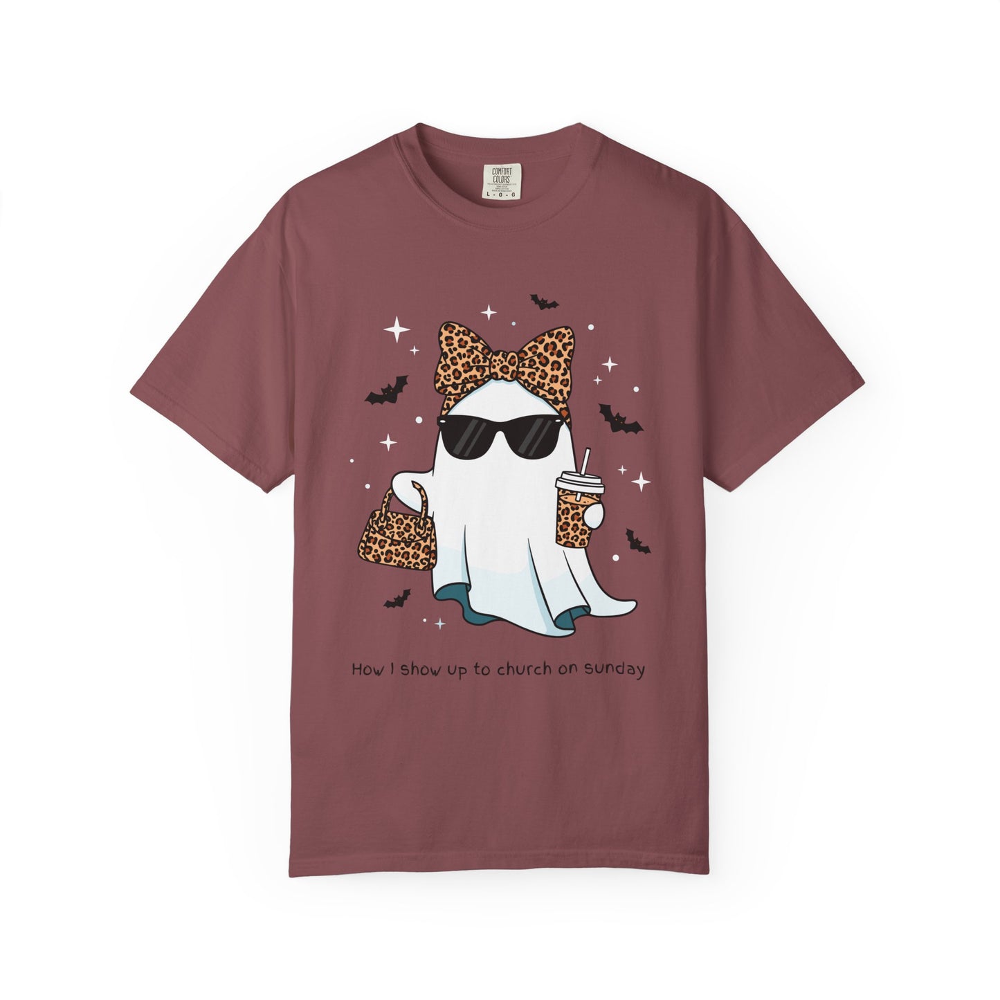 Stylish Fancy Ghost T-Shirt, Funny Tee, Cute Halloween Apparel, Unisex Casual Top, Gift for Cat Lovers, Sunday Funday Shirt