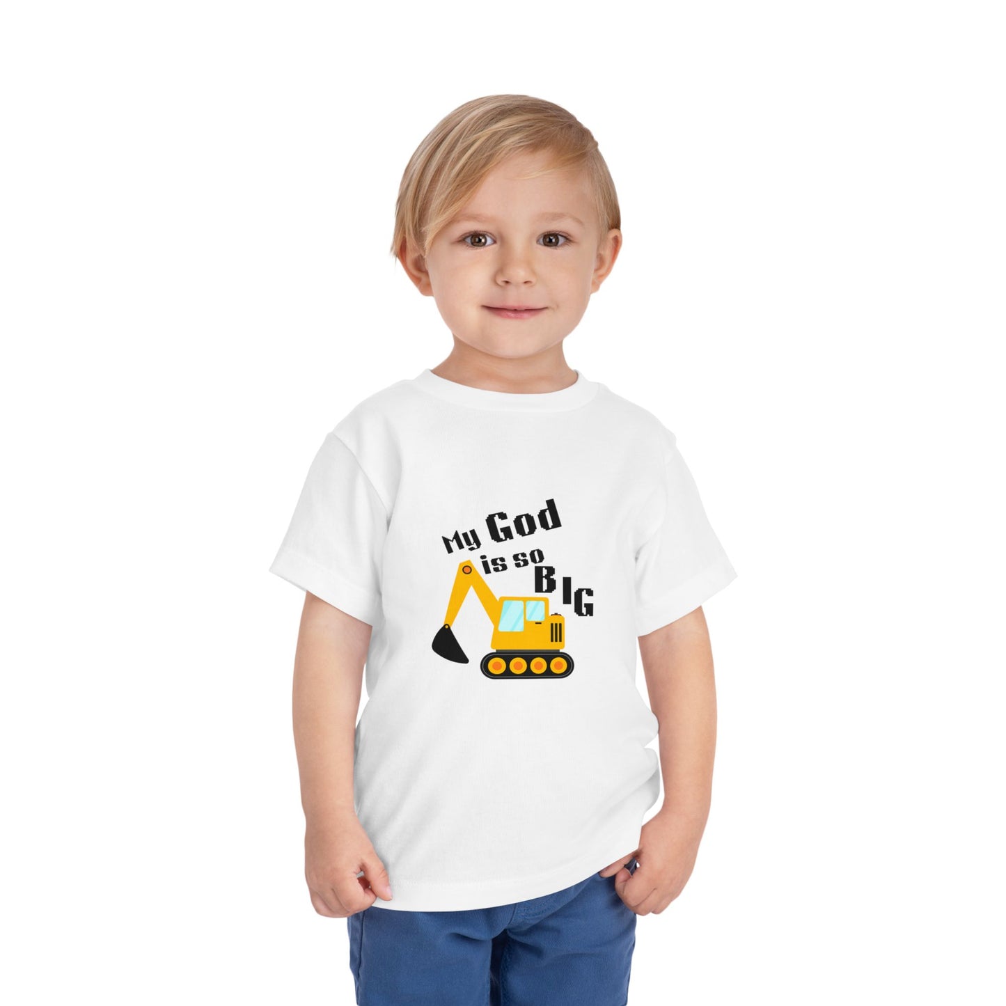 Excavator Toddler Tee, Cute Kids Excavator T-Shirt, Construction-Themed Toddler Shirt, Birthday Gift for Boys, Toddler Playwear