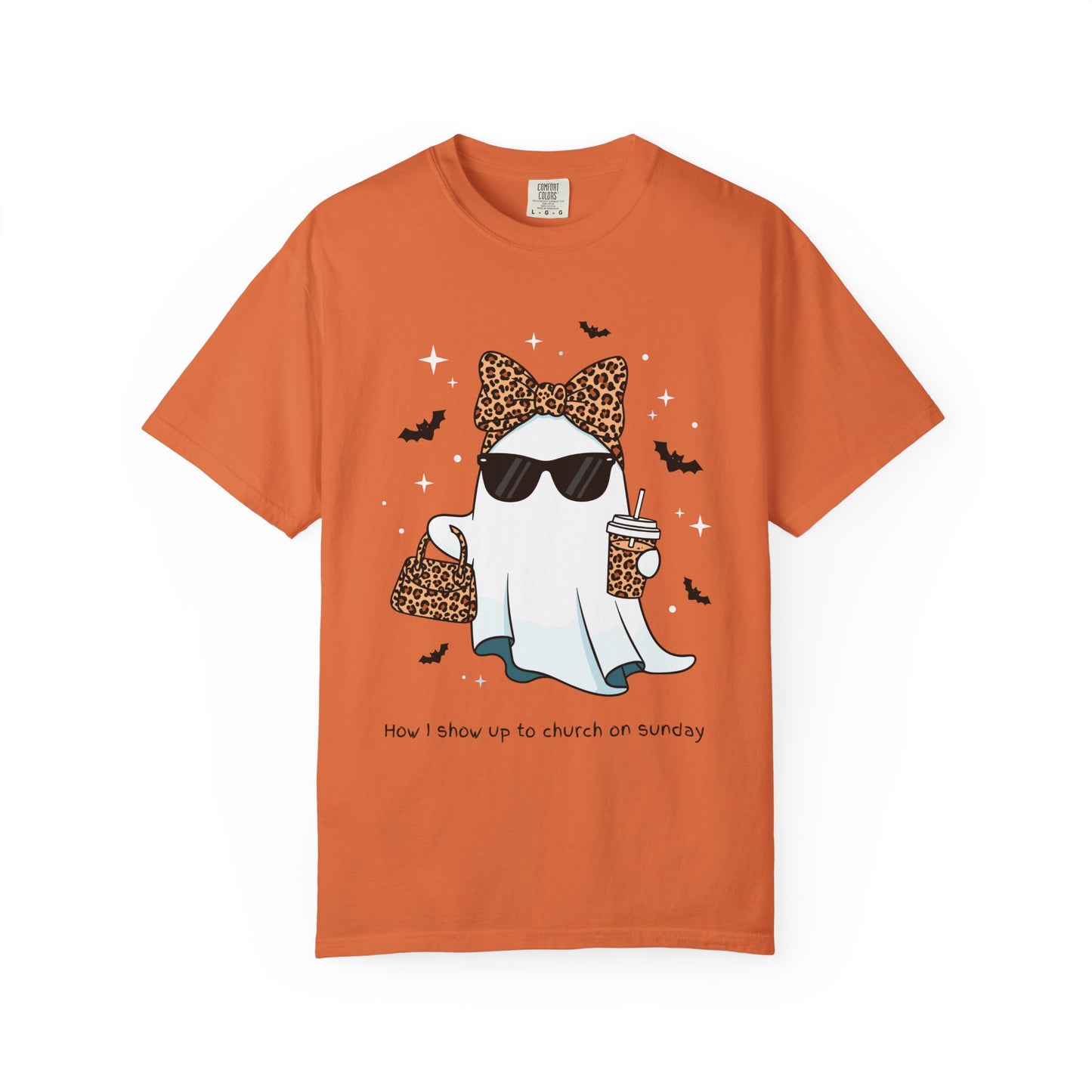 Stylish Fancy Ghost T-Shirt, Funny Tee, Cute Halloween Apparel, Unisex Casual Top, Gift for Cat Lovers, Sunday Funday Shirt
