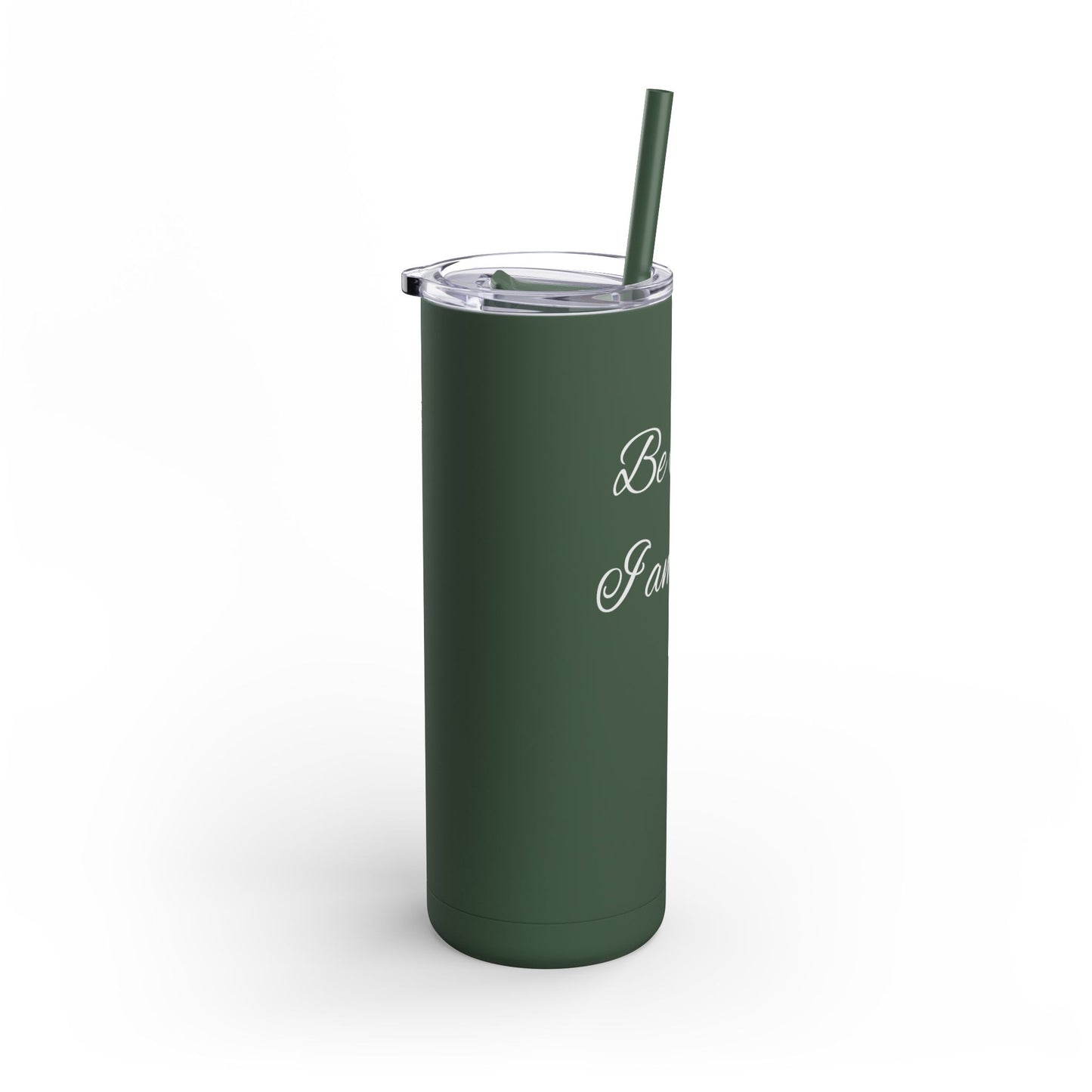 Be Still and Know, 20oz Skinny Matte Tumbler