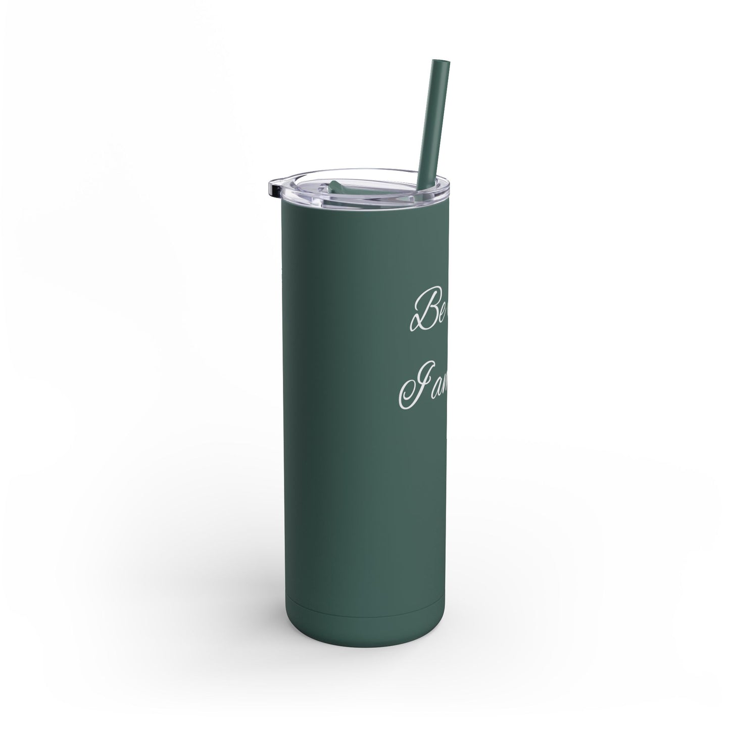 Be Still and Know, 20oz Skinny Matte Tumbler