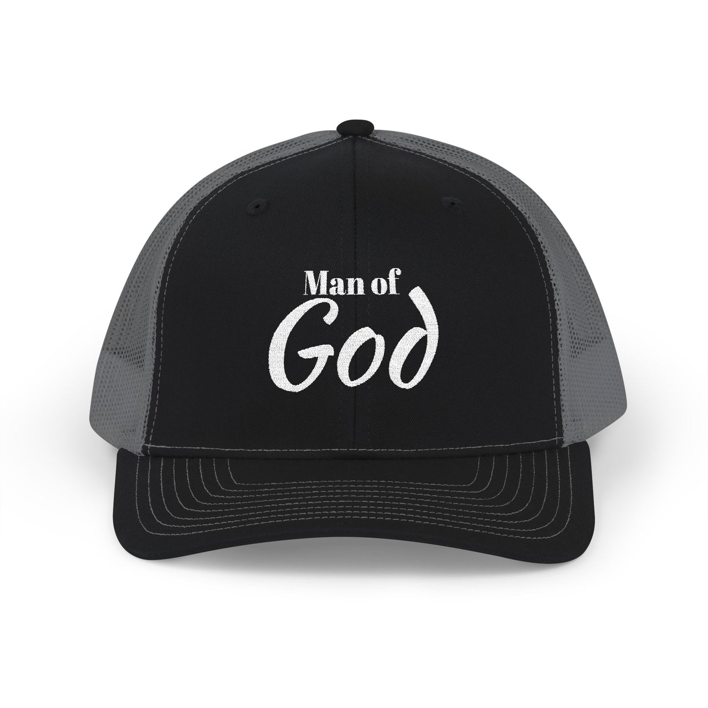 Stylish Man of God Snapback Trucker Cap – Faith Hat, Religious Gift, Casual Wear, Summer Accessory