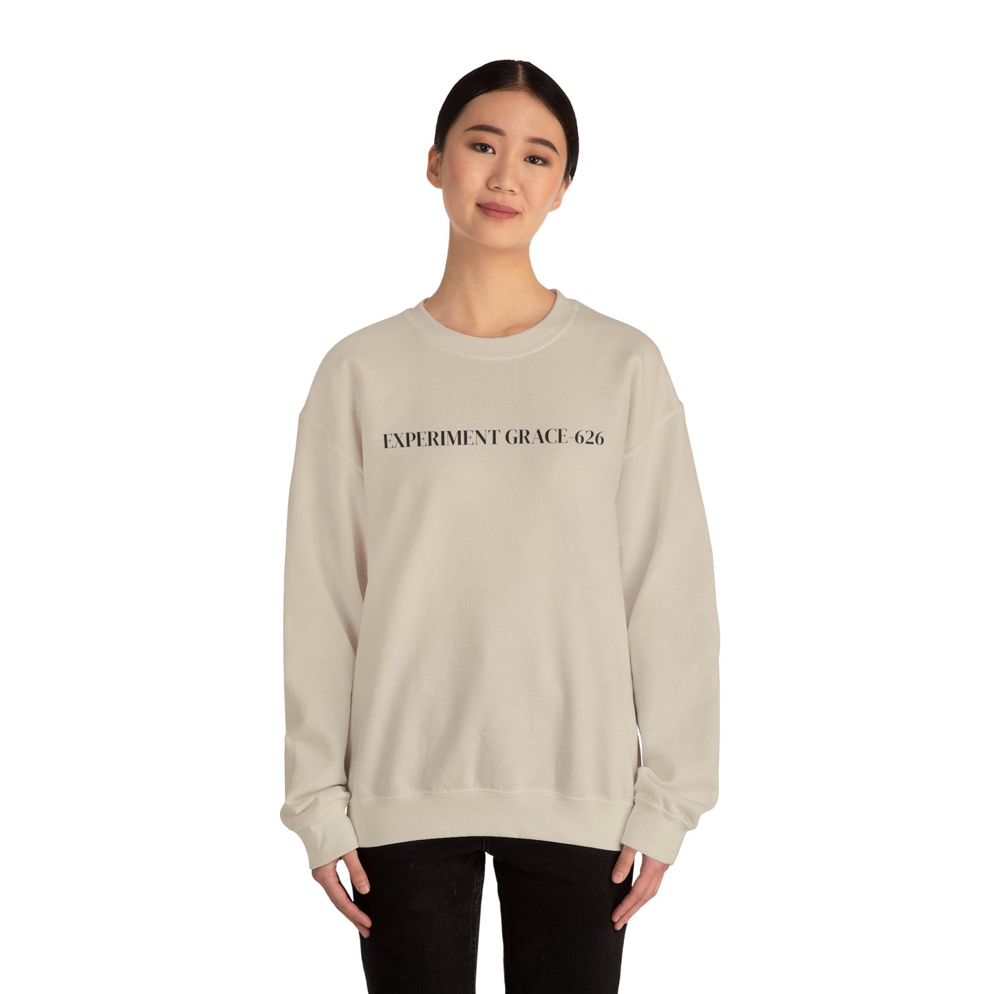 Unisex Stitch Heavy Blend Crewneck Sweatshirt with Inspirational Quotes and Scripture