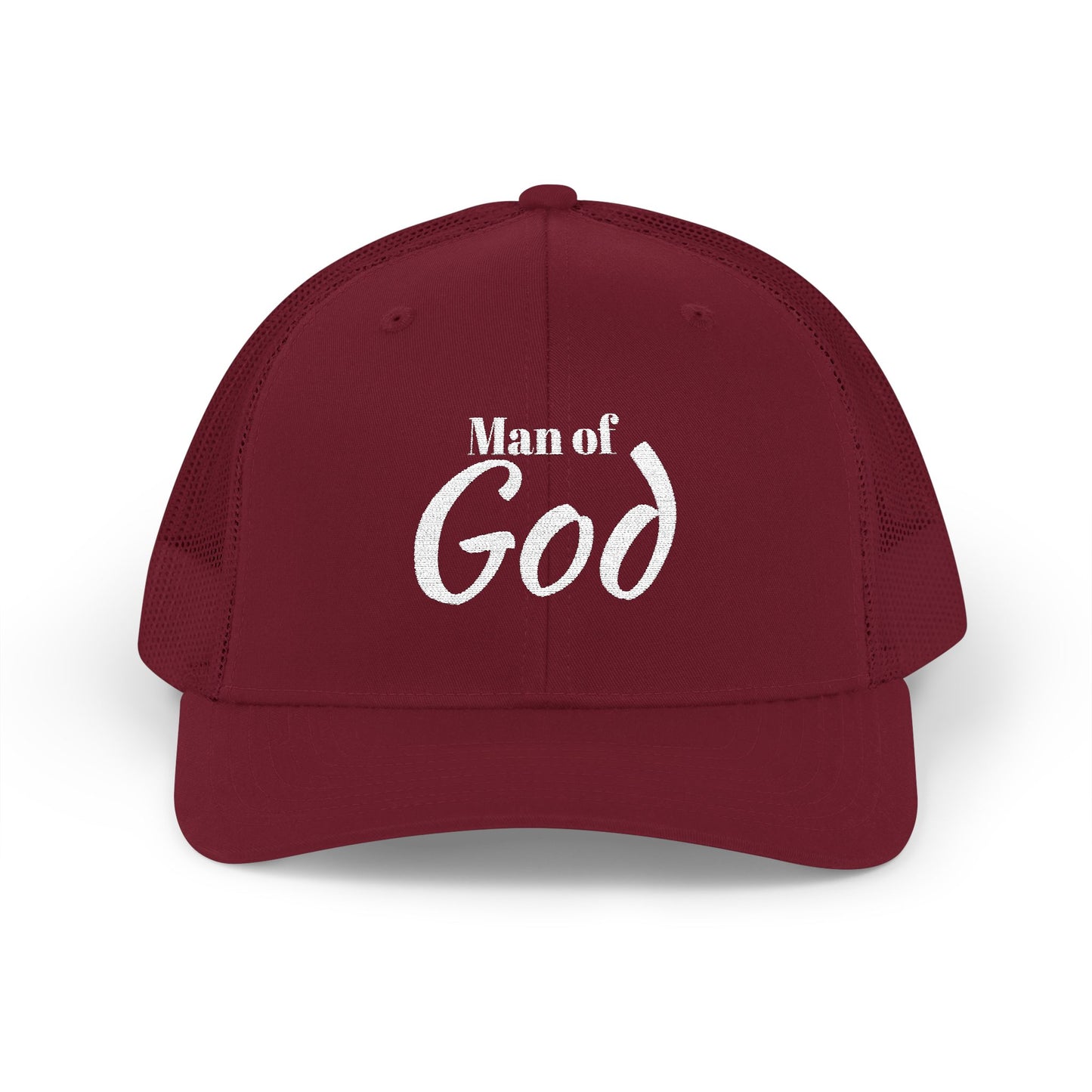 Stylish Man of God Snapback Trucker Cap – Faith Hat, Religious Gift, Casual Wear, Summer Accessory