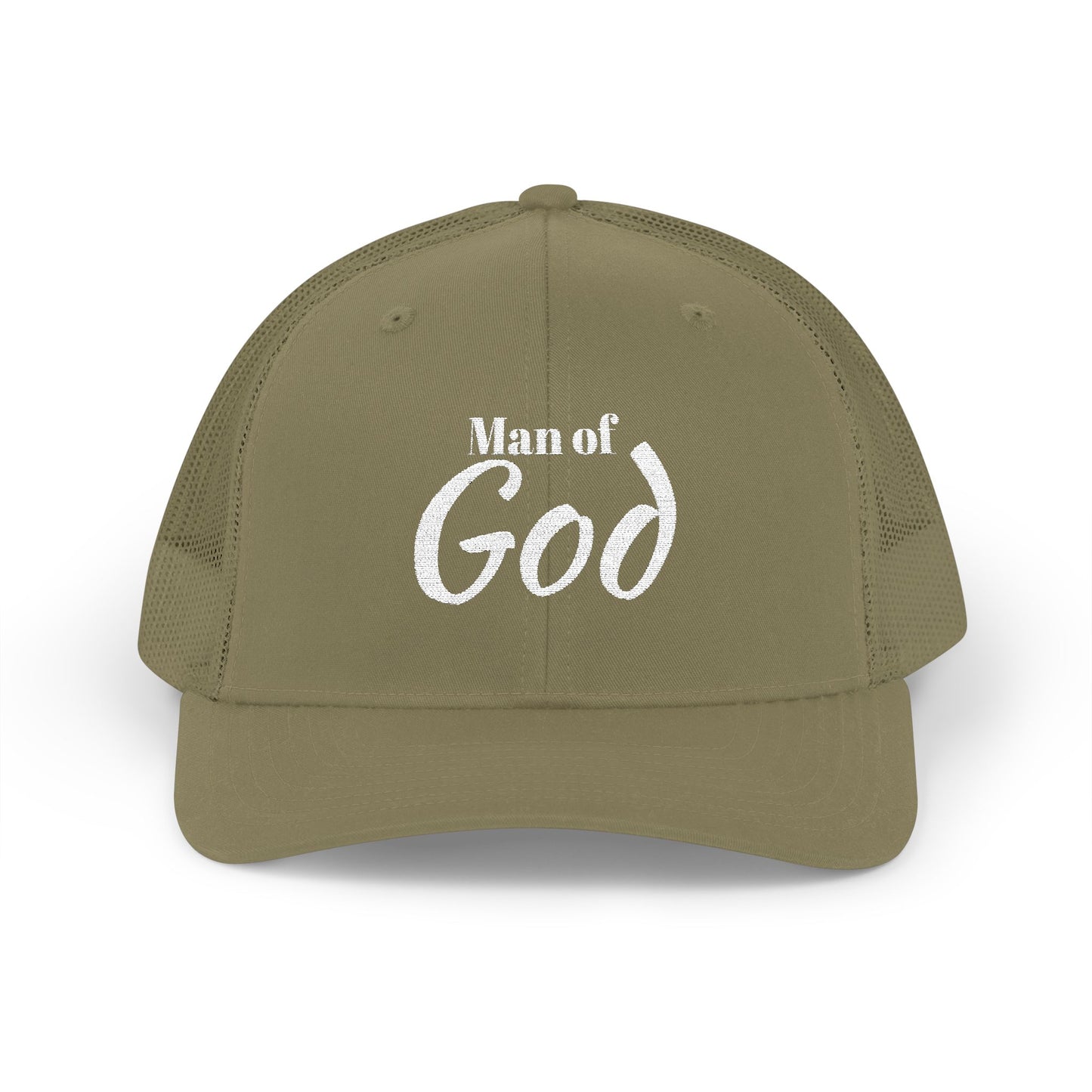 Stylish Man of God Snapback Trucker Cap – Faith Hat, Religious Gift, Casual Wear, Summer Accessory