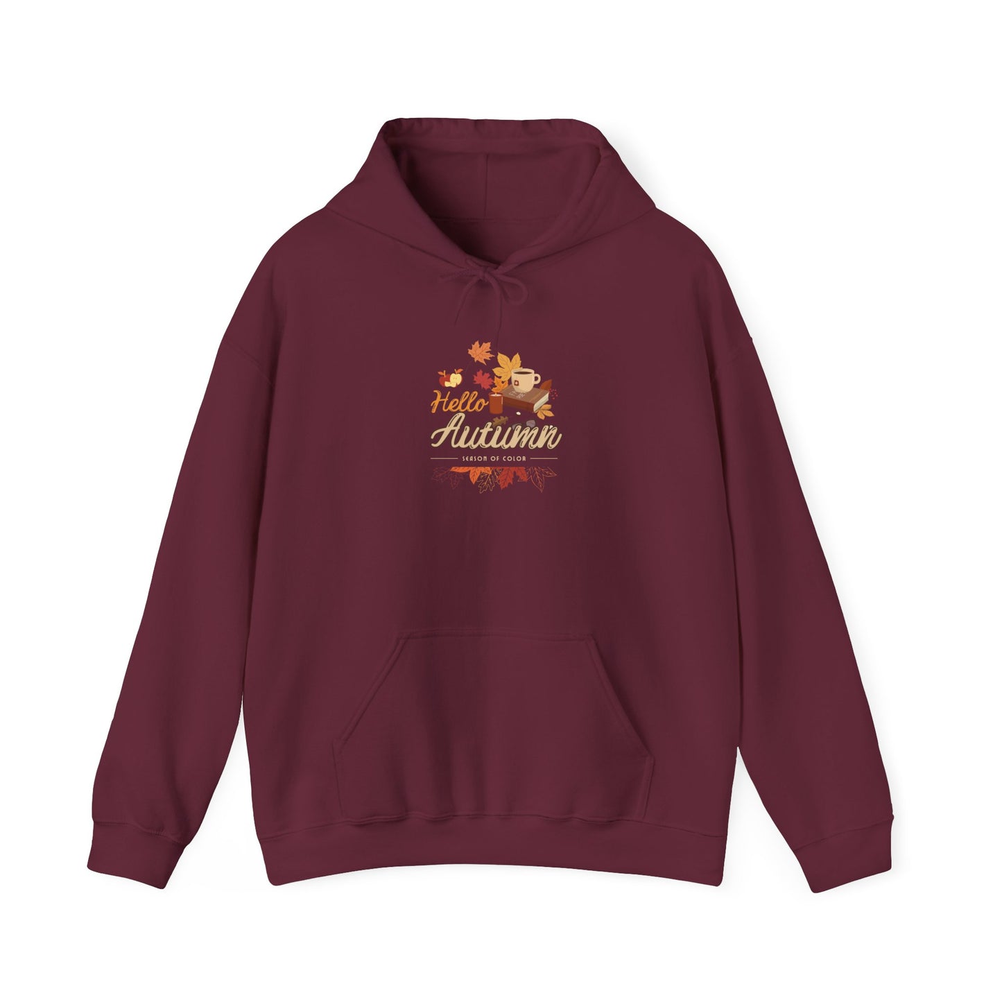 Autumn Leaves Unisex Hoodie Sweatshirt - Seasonal Thanksgiving Goodie