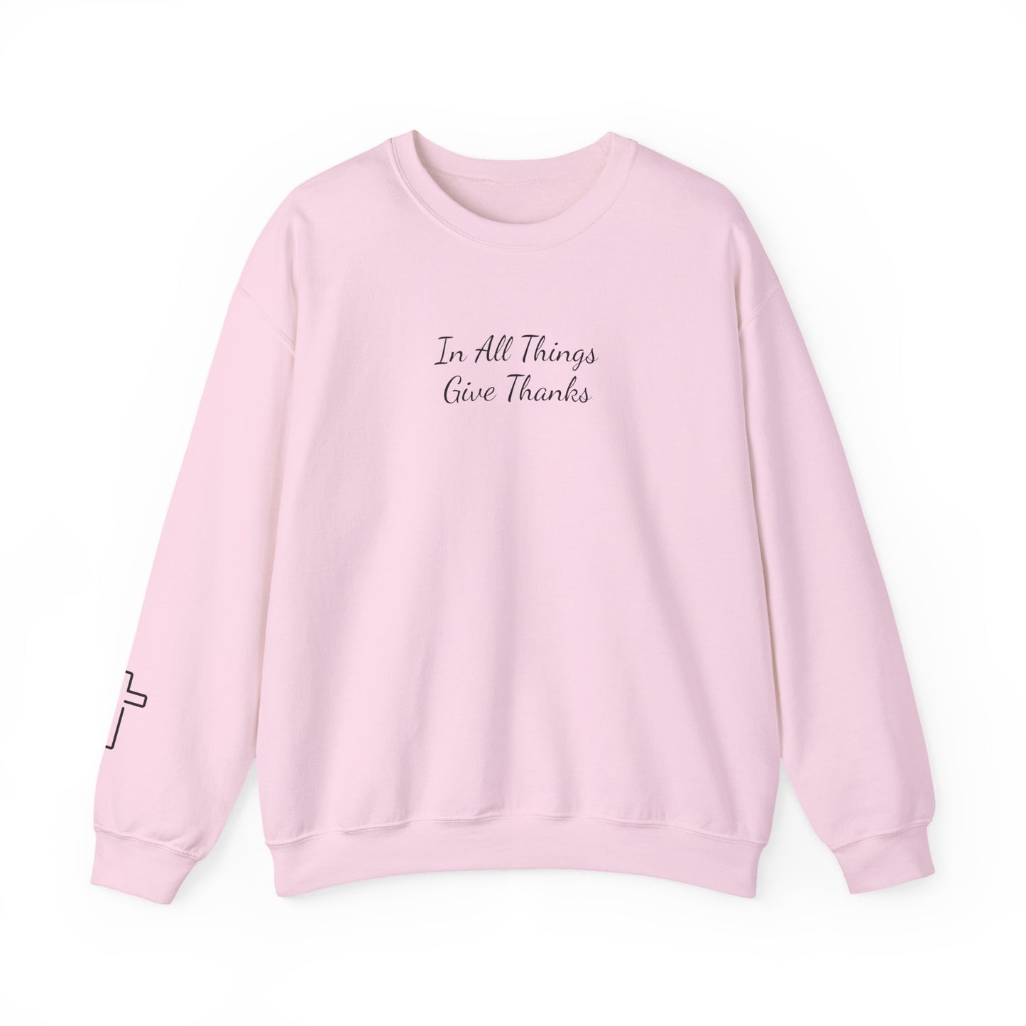 Give Thanks - Unisex Heavy Blend™ Crewneck Sweatshirt