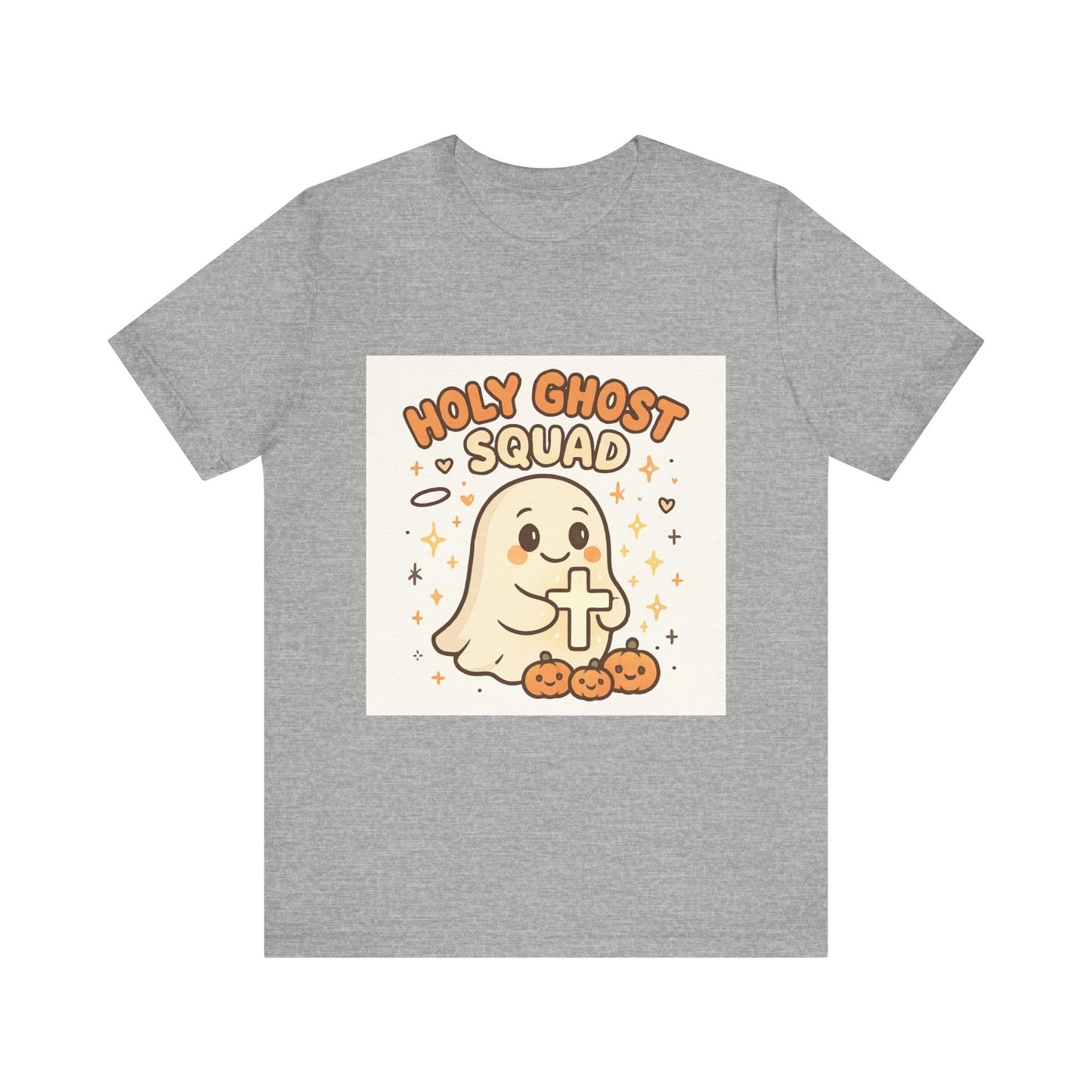 Cute Holy Ghost Unisex Jersey Short Sleeve Tee