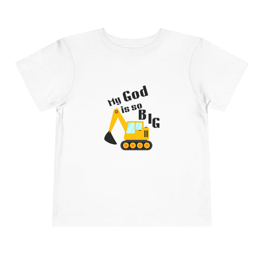 Excavator Toddler Tee, Cute Kids Excavator T-Shirt, Construction-Themed Toddler Shirt, Birthday Gift for Boys, Toddler Playwear