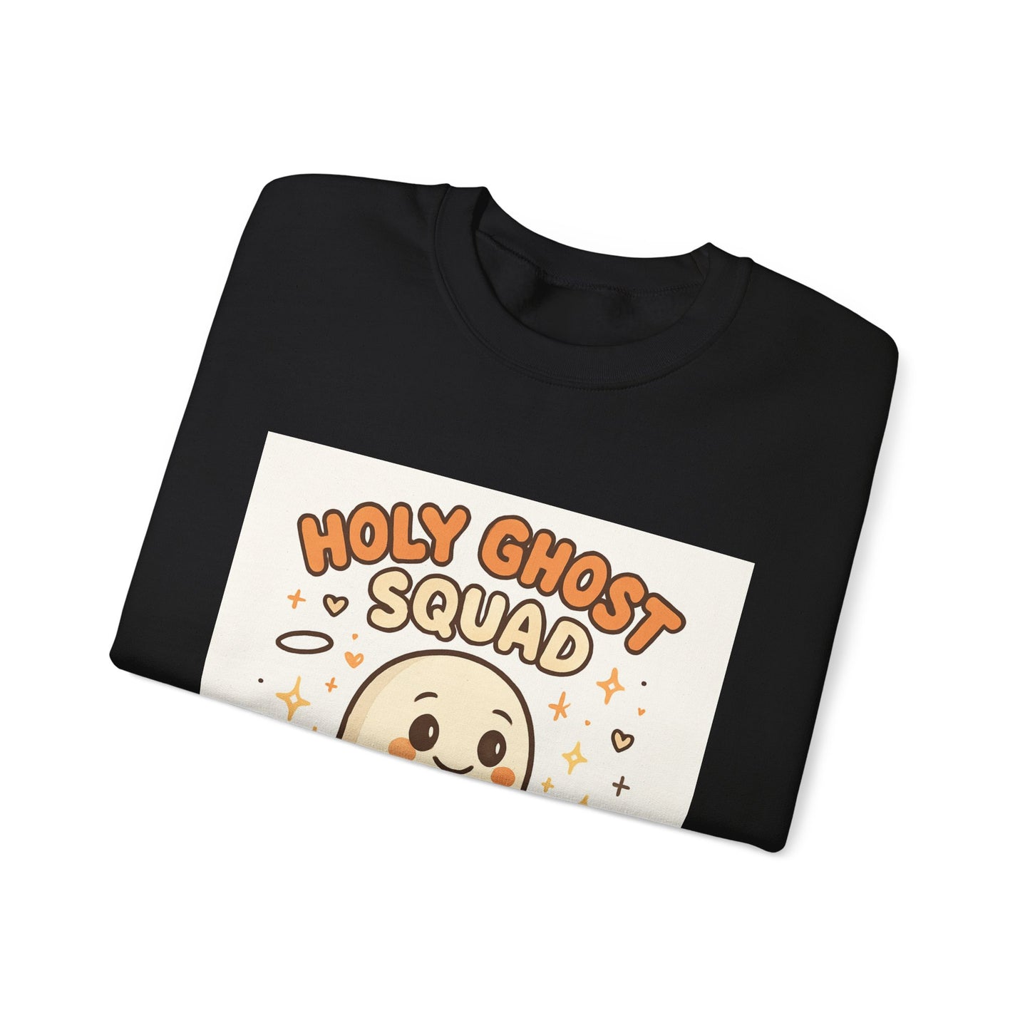 Cute Holy Ghost Unisex Heavy Blend™ Crewneck Sweatshirt