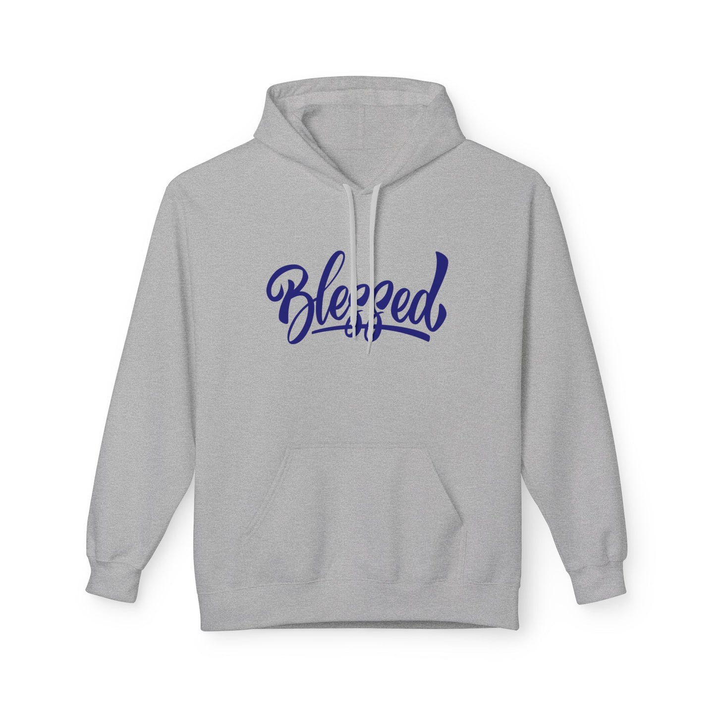 Blessed - Soft style Fleece Hoodie - Simple Minimalistic Design - 3 Colors