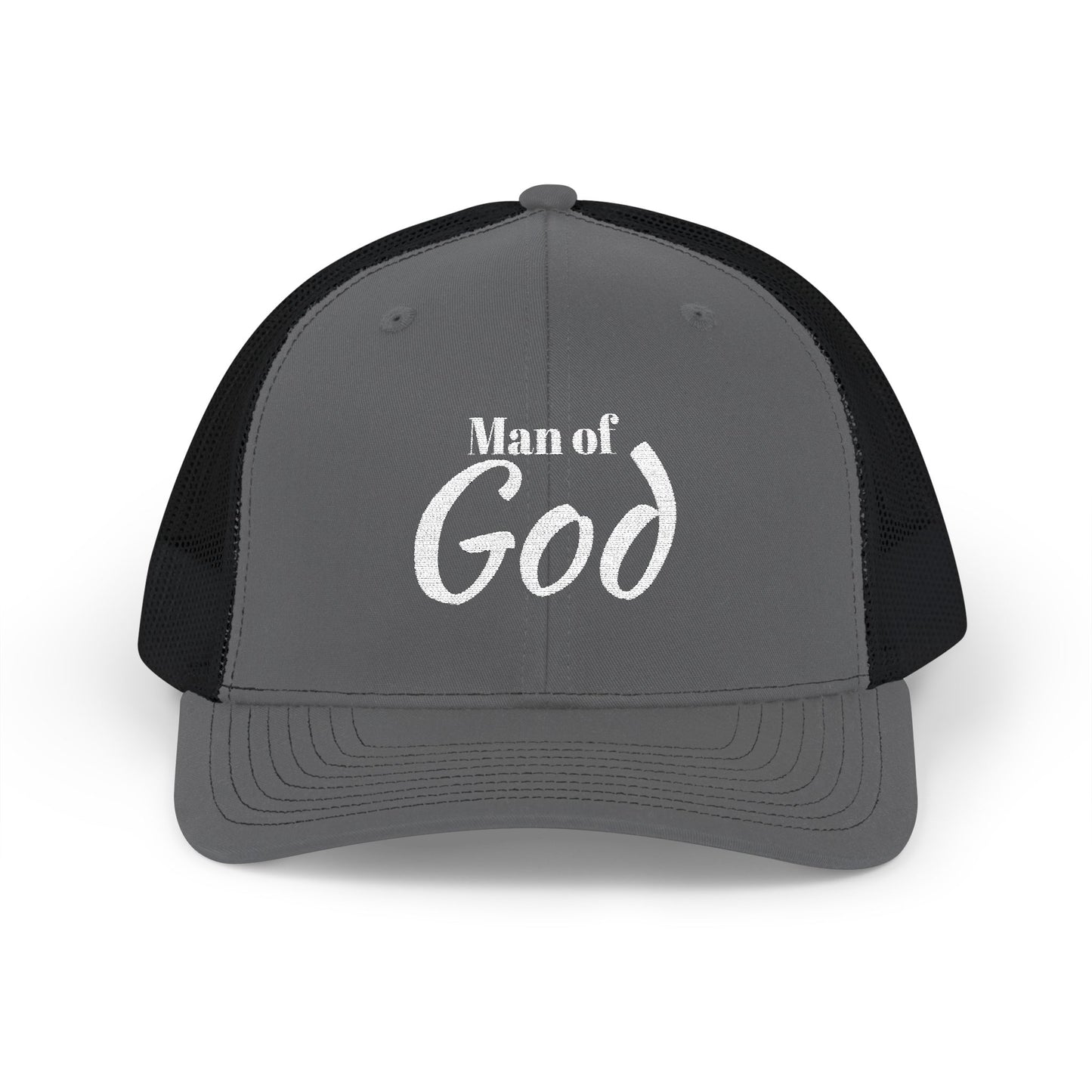 Stylish Man of God Snapback Trucker Cap – Faith Hat, Religious Gift, Casual Wear, Summer Accessory