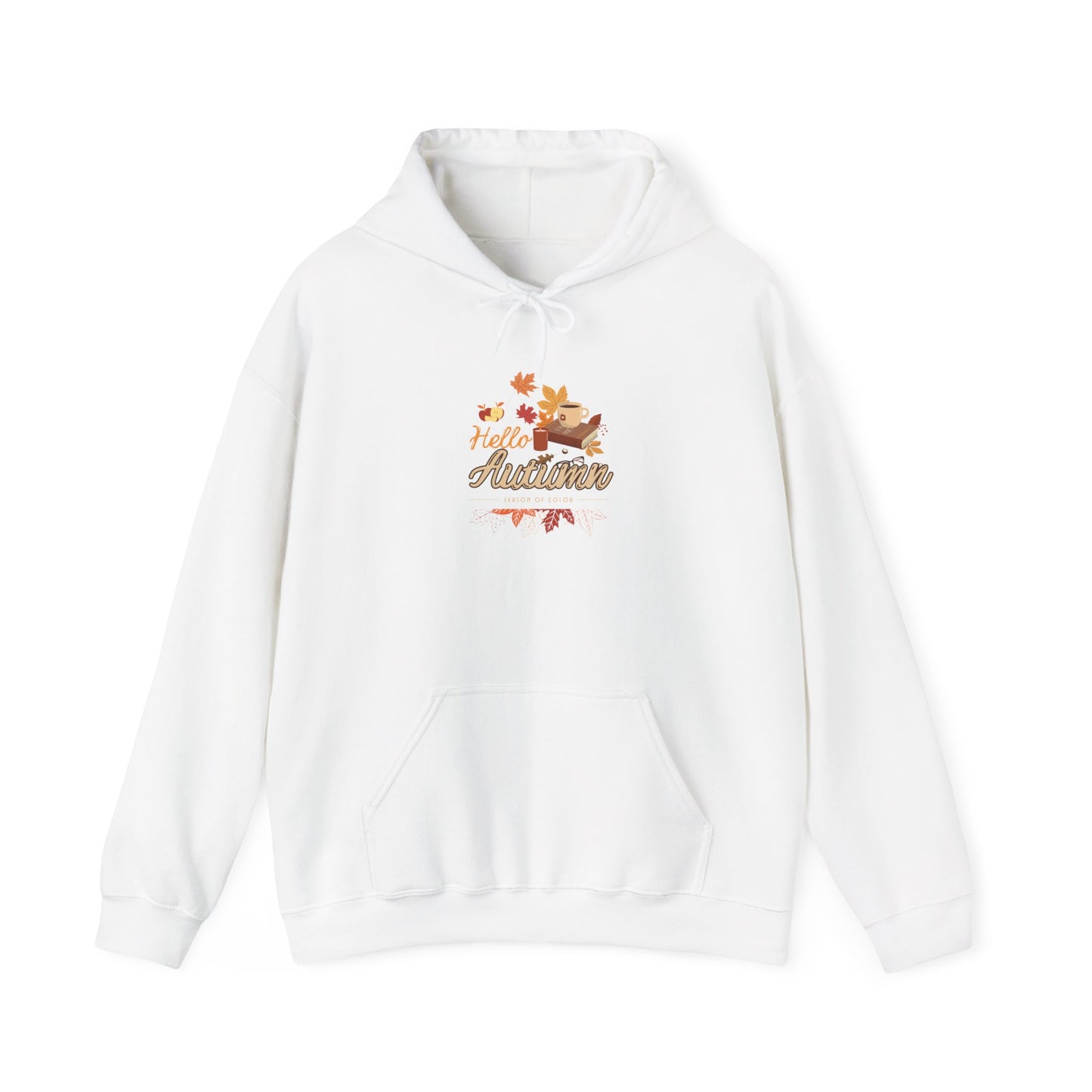 Autumn Leaves Unisex Hoodie Sweatshirt - Seasonal Thanksgiving Goodie