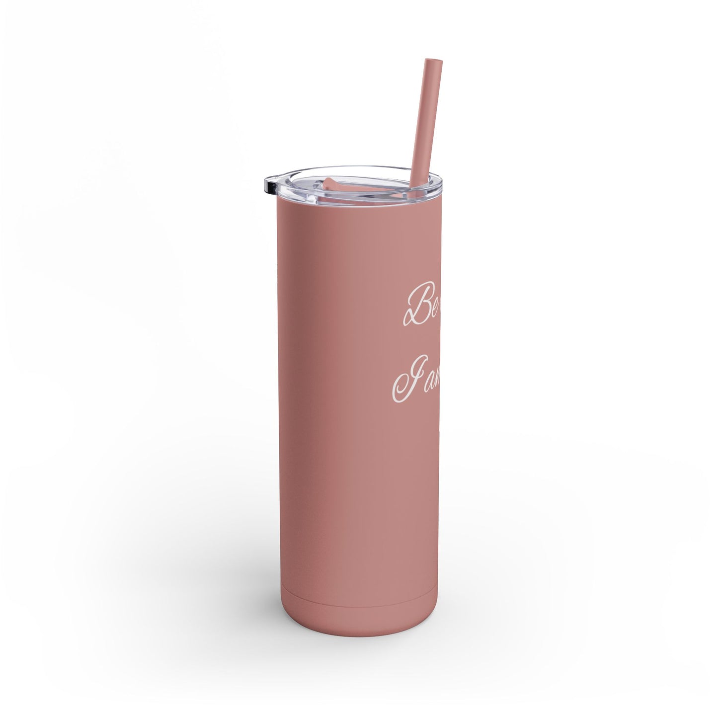Be Still and Know, 20oz Skinny Matte Tumbler