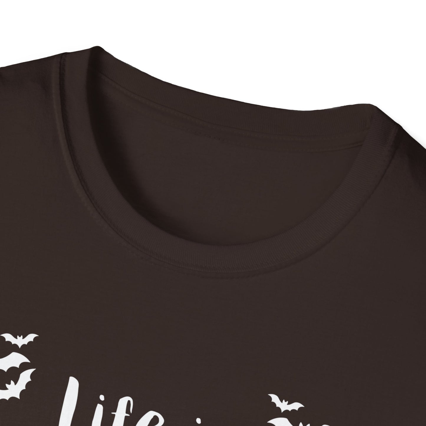 Halloween Faith T-Shirt, Life is Scary without Jesus Tee, Christian Halloween Shirt, Unisex Casual Tee, Fall Faith Apparel, Spooky [...]