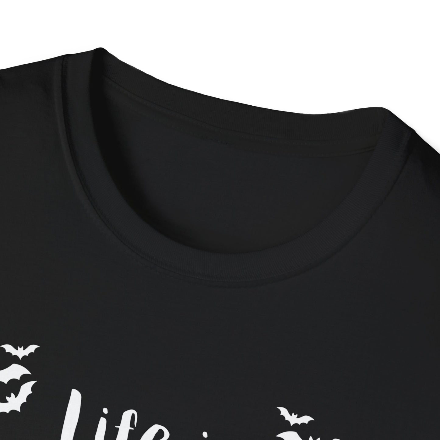 Halloween Faith T-Shirt, Life is Scary without Jesus Tee, Christian Halloween Shirt, Unisex Casual Tee, Fall Faith Apparel, Spooky [...]