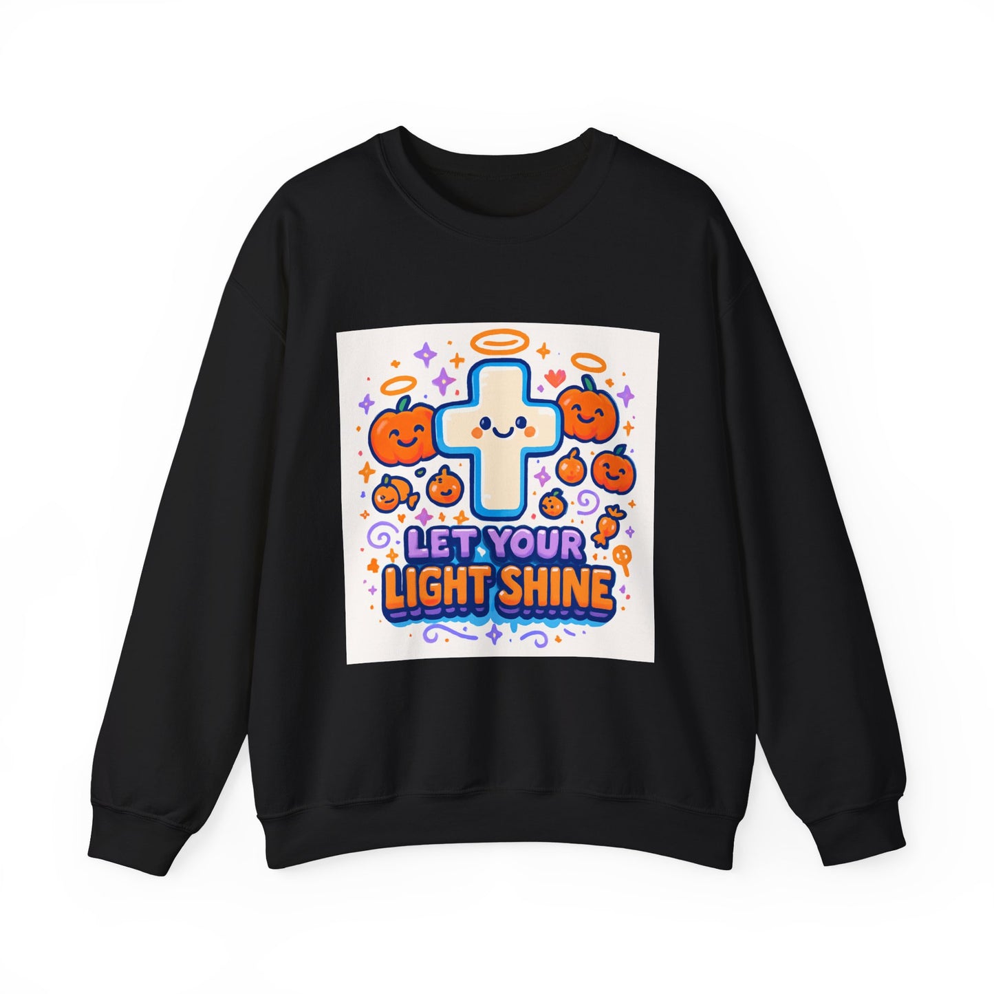 Let Your Light Shine - Fall - Unisex Heavy Blend™ Crewneck Sweatshirt
