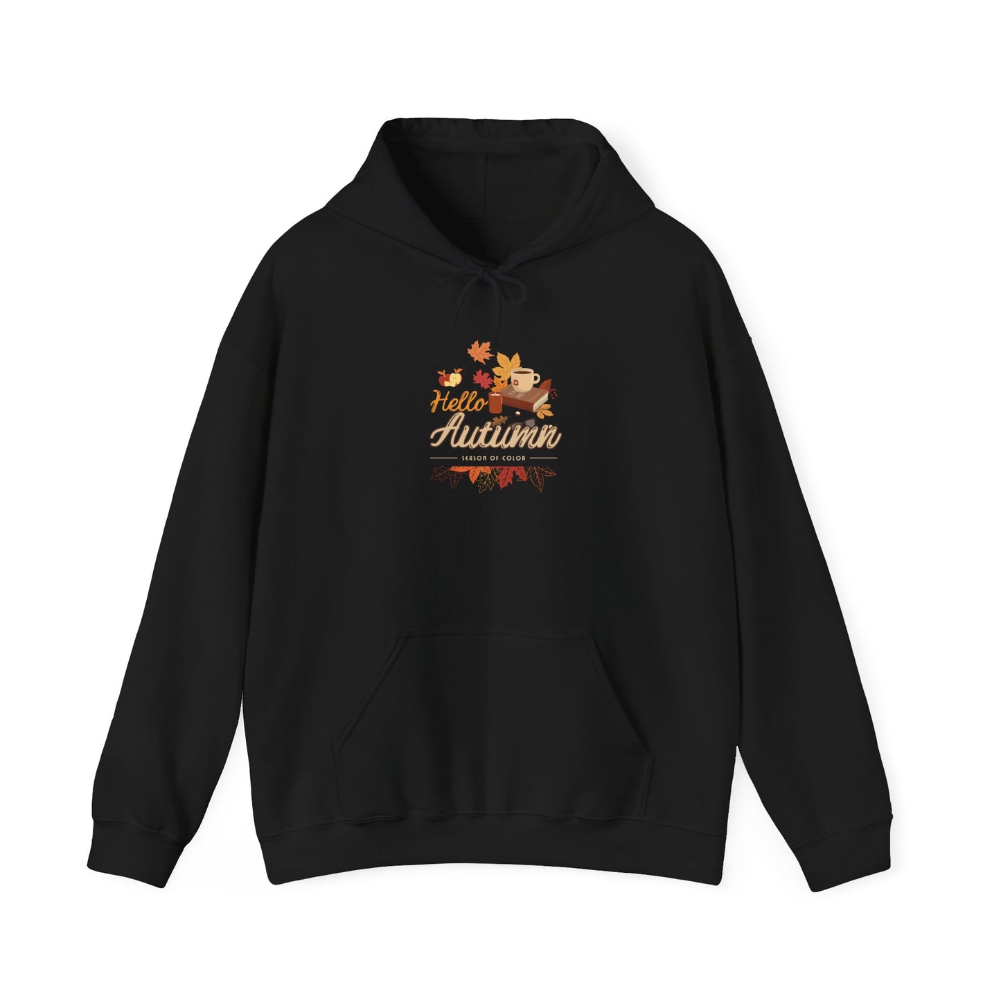 Autumn Leaves Unisex Hoodie Sweatshirt - Seasonal Thanksgiving Goodie