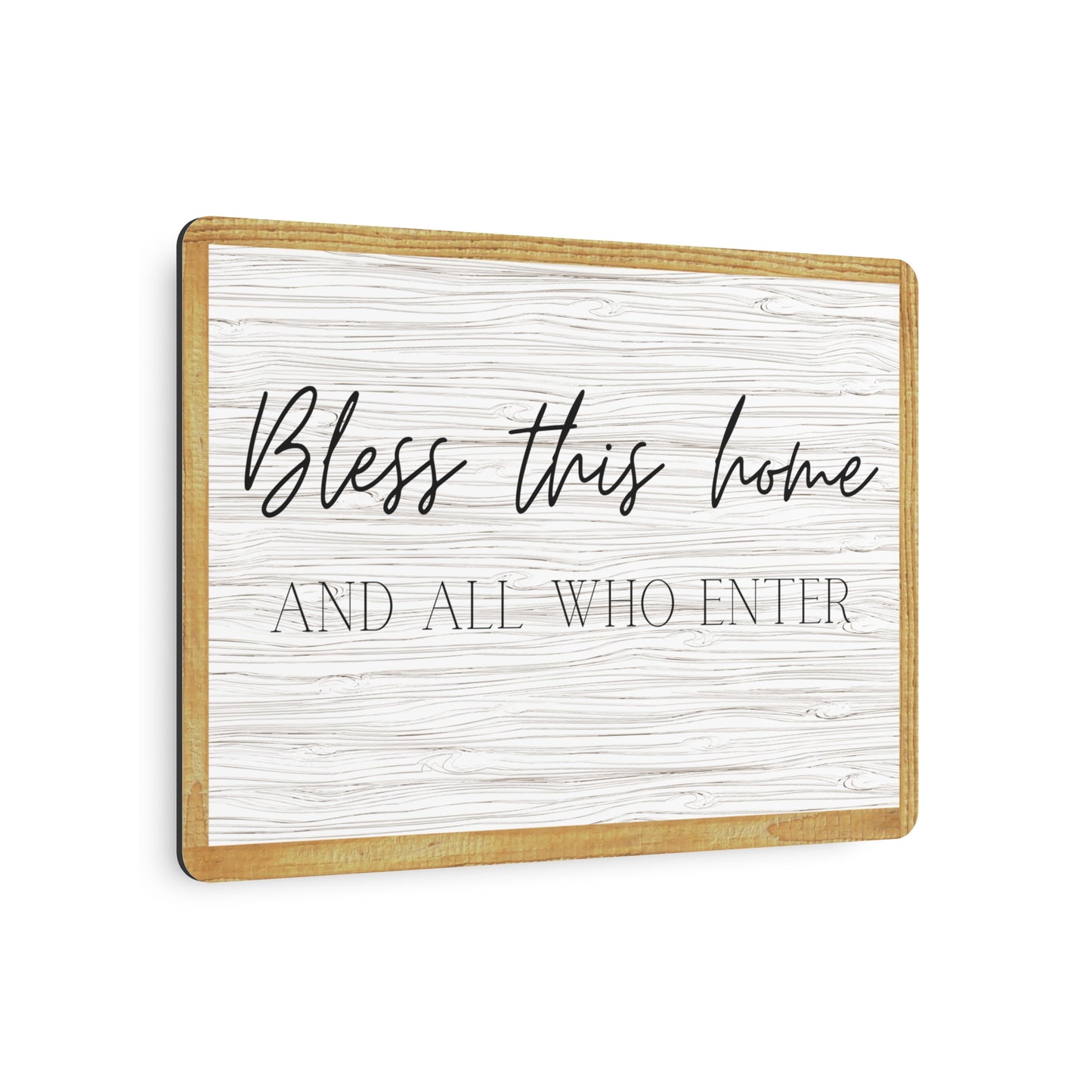Metal Wall Art - Bless This Home