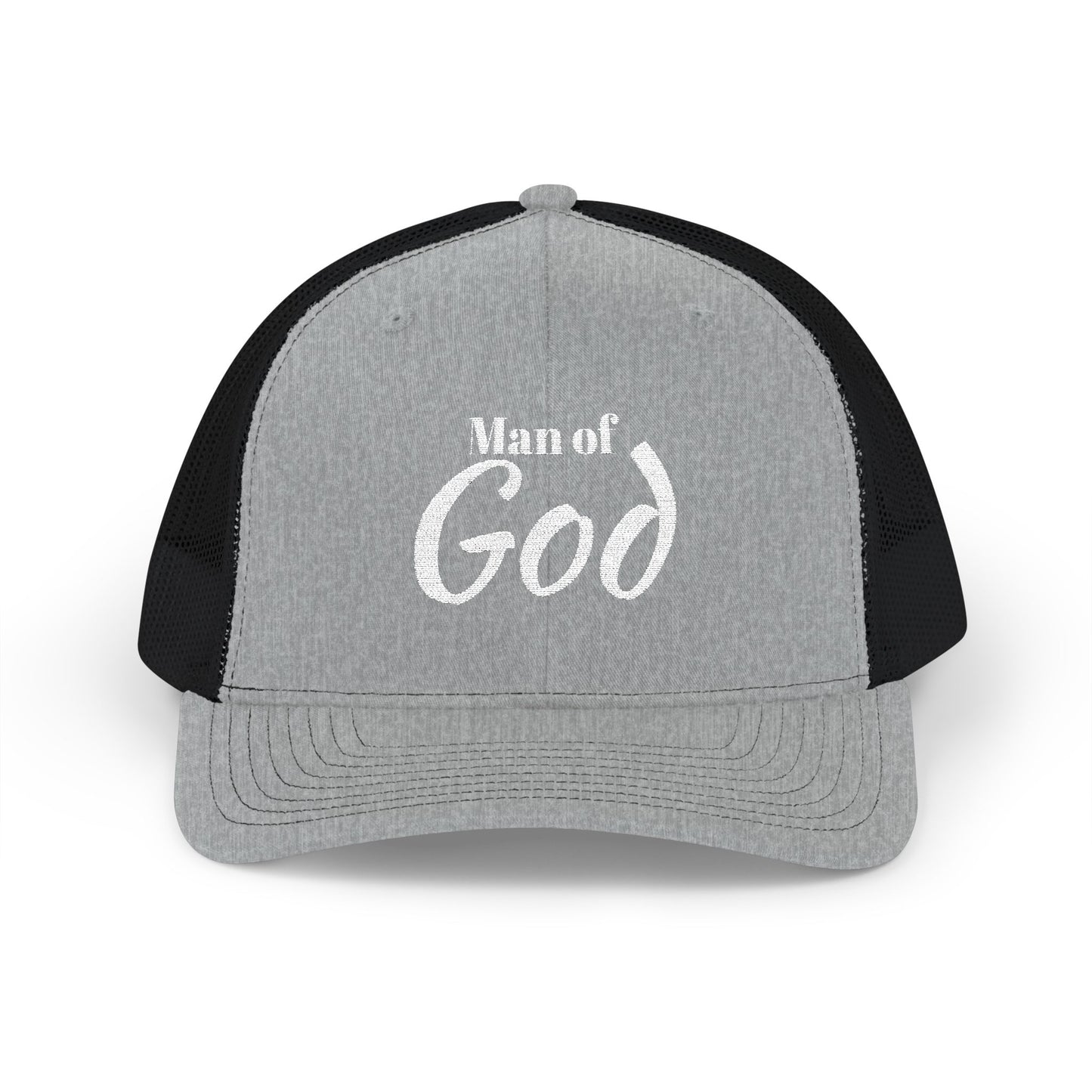 Stylish Man of God Snapback Trucker Cap – Faith Hat, Religious Gift, Casual Wear, Summer Accessory