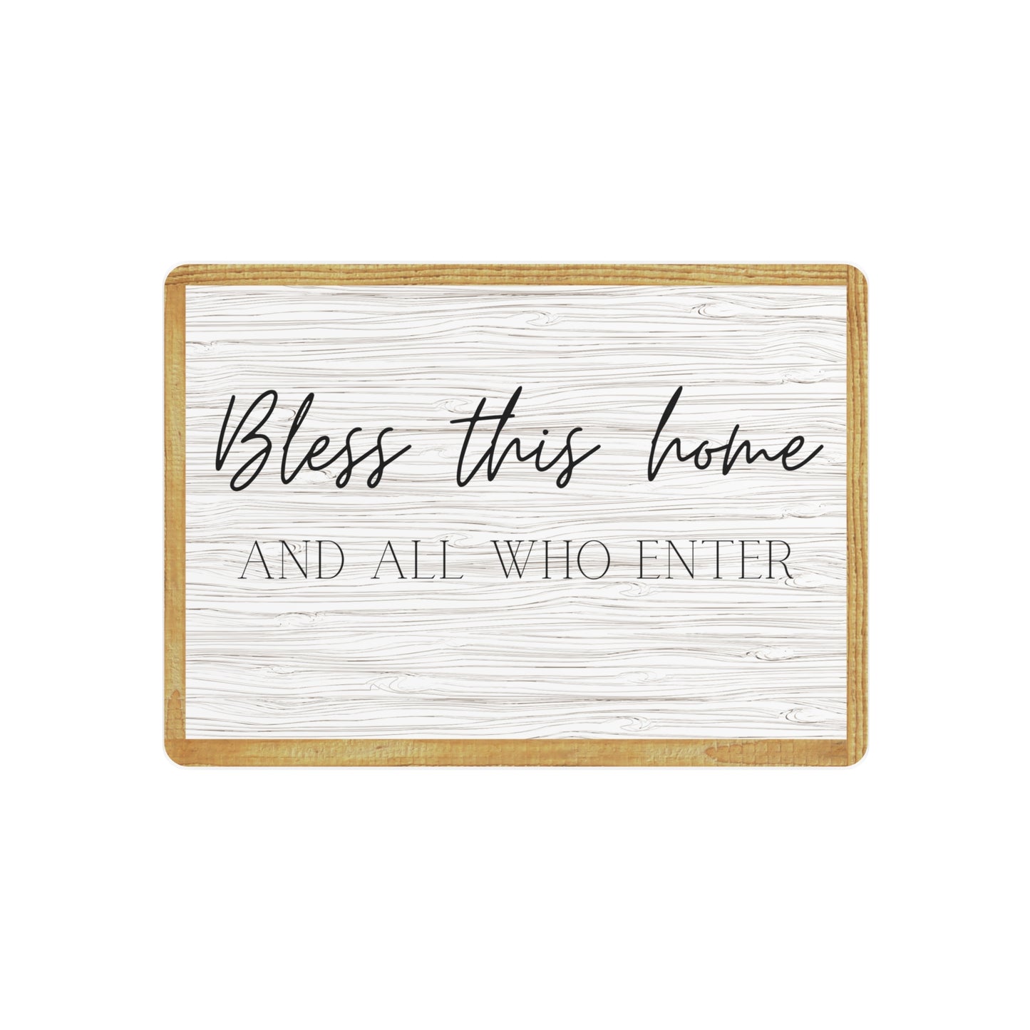 Metal Wall Art - Bless This Home