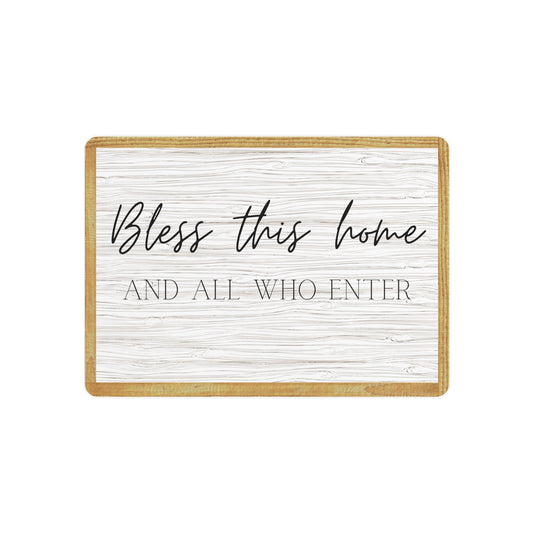 Metal Wall Art - Bless This Home