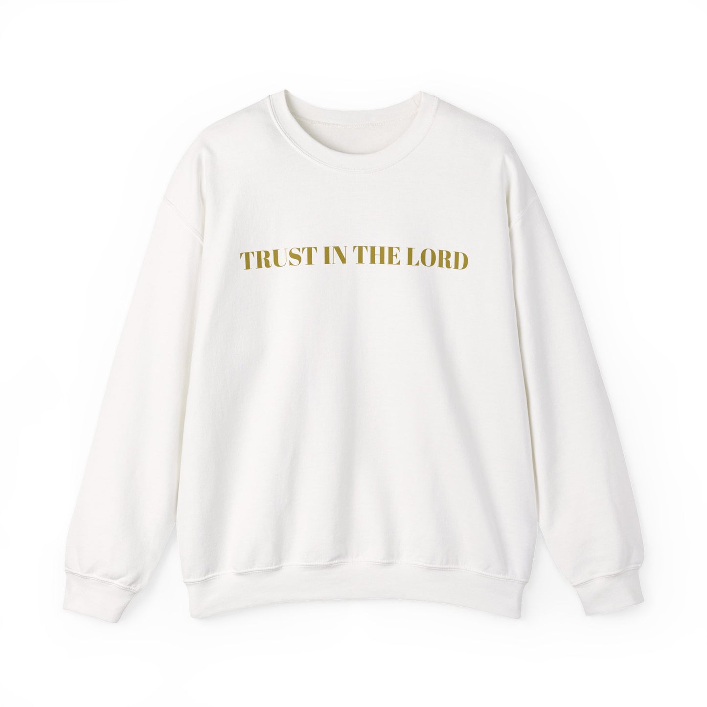 TRUST IN THE LORD - Cozy Crewneck Sweatshirt