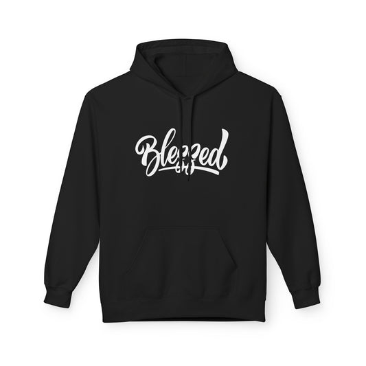 Blessed - Soft style Fleece Hoodie - Simple Minimalistic Design - 3 Colors